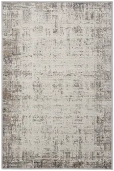 2' X 3' Blue Floral Power Loom Area Rug