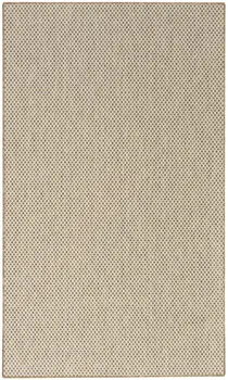 2' X 3' Natural And Ivory Geometric Indoor Outdoor Area Rug