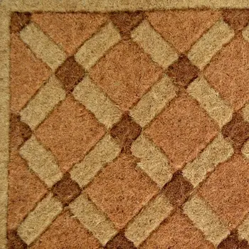 18" X 30" Brown Coir Outdoor Door Mat