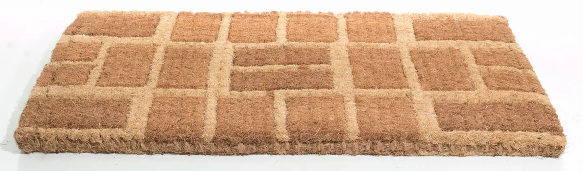 18" X 30" Brown Coir Outdoor Door Mat