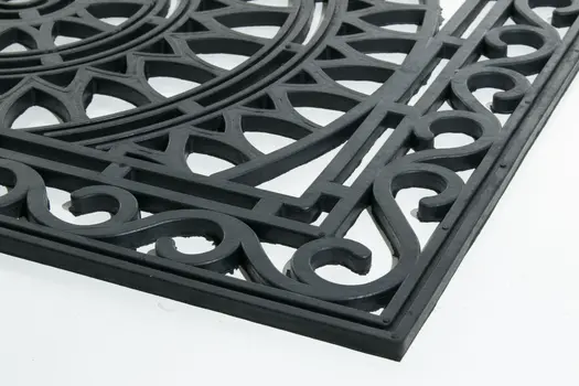 24" X 36" Black Rubber Outdoor Door Mat