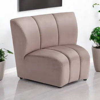 42" Beige Modular Sofa