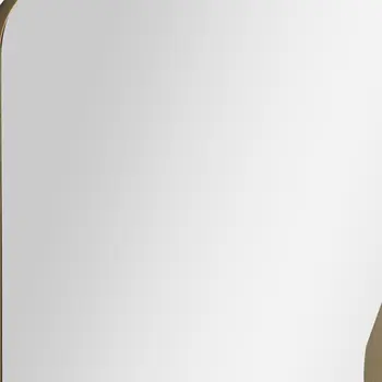 28" Bronze Metal Accent Mirror