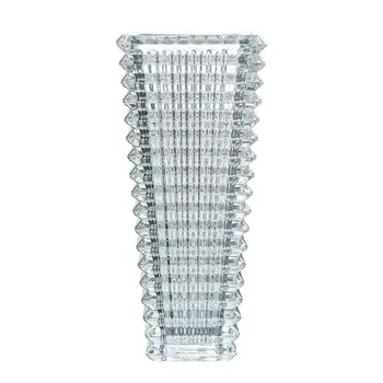 11" Clear Glass Table Vase