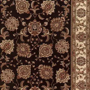 10' X 13' Brown Oriental Area Rug