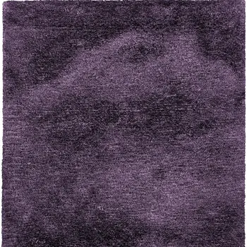 5' X 7' Purple Shag Hand Tufted Area Rug