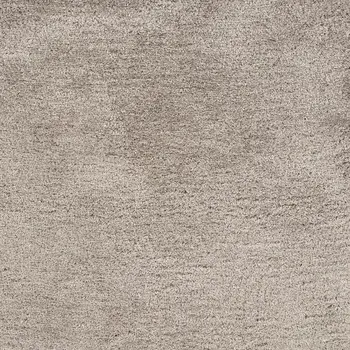 5' X 7' Silver Shag Hand Tufted Area Rug