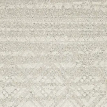 10' X 13' Beige And Ivory Tribal Area Rug