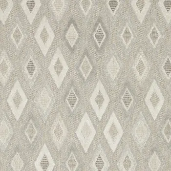 5' X 8' Beige And Gray Diamond Area Rug