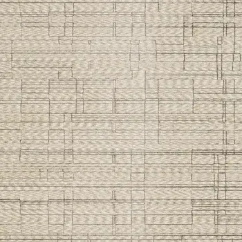 10' X 13' Beige And Brown Geometric Area Rug With Fringe