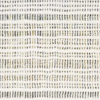 4' X 6' Ivory Gold And Gray Striped Area Rug