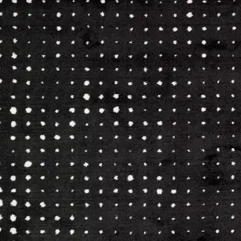 10' X 13' Black And Ivory Geometric Area Rug