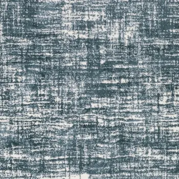 2' X 3' Teal And Ivory Geometric Area Rug