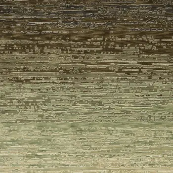 3' X 5' Brown And Green Abstract Area Rug