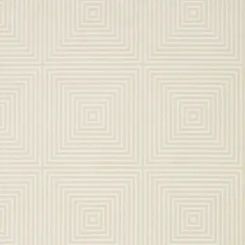 5' X 8' Ivory And Beige Geometric Area Rug
