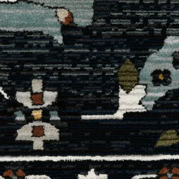 3' X 5' Rust Oriental Area Rug With Fringe