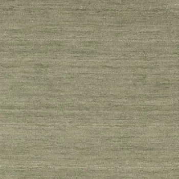 8' Sage And Green Wool Hand Tufted Runner Rug