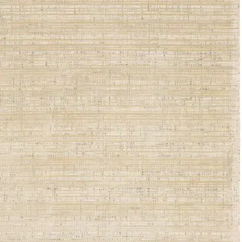 5' X 8' Beige And Ivory Striped Hand Tufted Area Rug