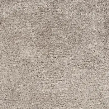 3' X 5' Silver Shag Hand Tufted Area Rug