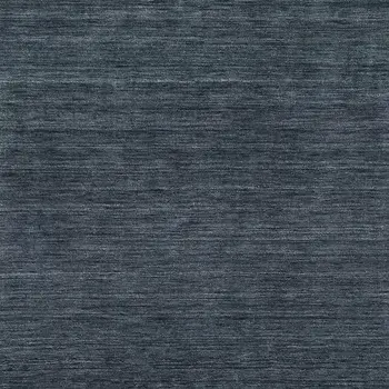 5' X 8' Navy Blue Wool Hand Tufted Area Rug