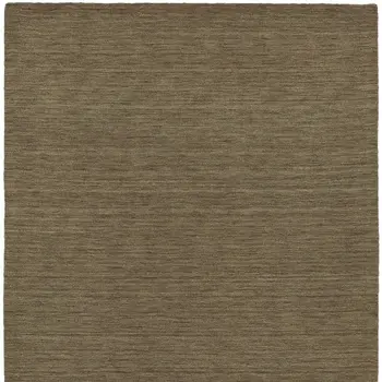 5' X 8' Gray Wool Hand Tufted Area Rug