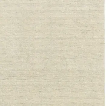 5' X 8' Beige Wool Hand Tufted Area Rug
