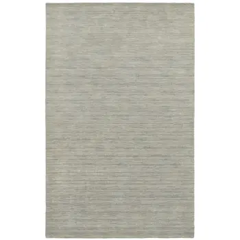 5' X 8' Gray Wool Hand Tufted Area Rug