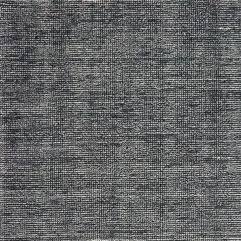6' X 9' Charcoal And Black Hand Tufted Area Rug