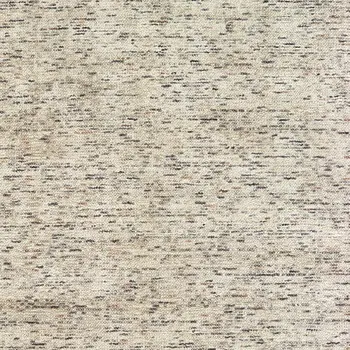 6' X 9' Ivory And Sand Hand Tufted Area Rug