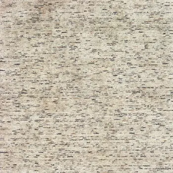 6' X 9' Ivory And Sand Hand Tufted Area Rug