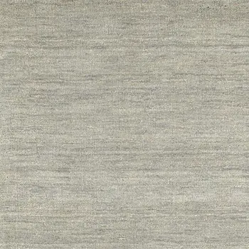 8' Gray Wool Hand Tufted Runner Rug