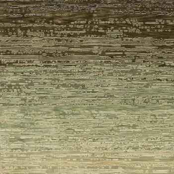 8' X 11' Beige And Brown Abstract Area Rug