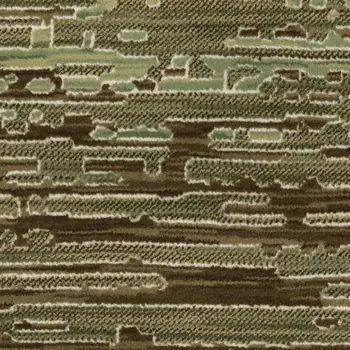 8' X 11' Beige And Brown Abstract Area Rug