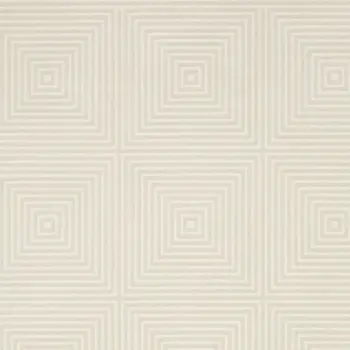 8' X 11' Ivory And Beige Geometric Area Rug