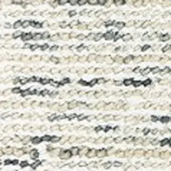 8' X 10' Ivory Hand Tufted Area Rug