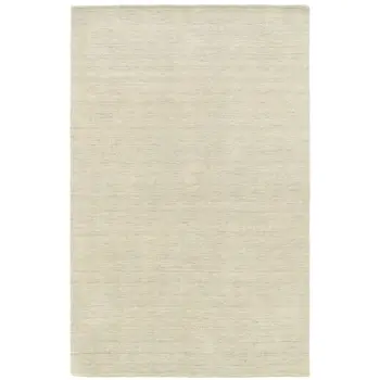 8' X 10' Beige Wool Hand Tufted Area Rug