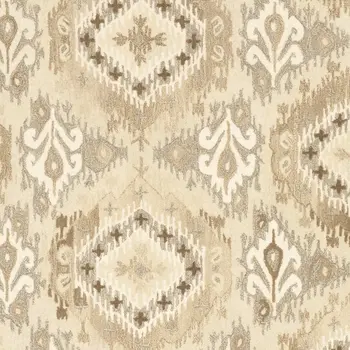 10' X 13' Beige And Ivory Wool Abstract Hand Tufted Area Rug