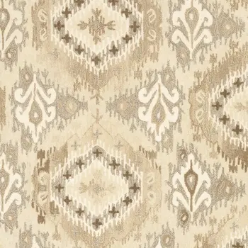 10' X 13' Beige And Ivory Wool Abstract Hand Tufted Area Rug