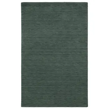 10' X 13' Teal And Blue Wool Hand Tufted Area Rug