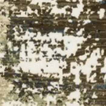 10' X 13' Blue And Green Abstract Area Rug