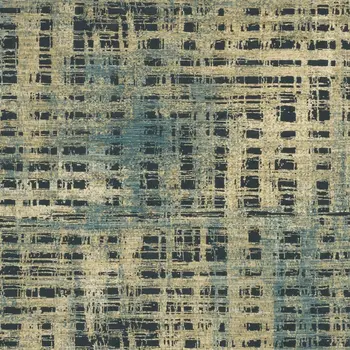 10' X 13' Beige And Blue Geometric Area Rug