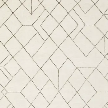 10' X 13' Ivory And Taupe Geometric Area Rug