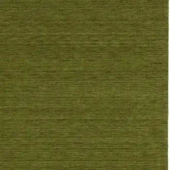 8' X 10' Green Wool Hand Tufted Area Rug