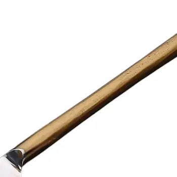 Hammered Gold Stainless Steel Two Piece Hand Forged Cake Server