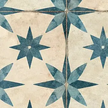 4" x 4" Dark Green Vinyl Arabesque Peel And Stick Removable Tiles