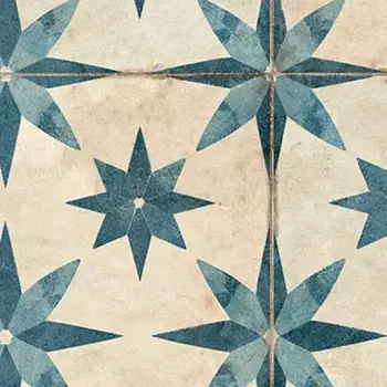 12" x 12" Dark Green Vinyl Arabesque Peel And Stick Removable Tiles