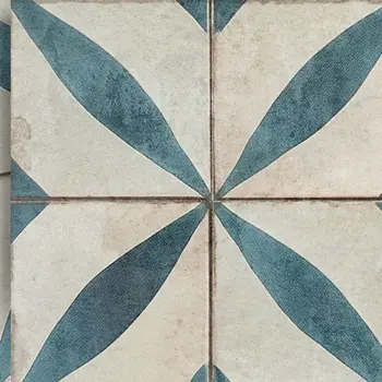 12" x 12" Dark Green Vinyl Arabesque Peel And Stick Removable Tiles
