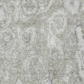 5' X 8' Ivory Taupe And Beige Abstract Washable Indoor Outdoor Area Rug