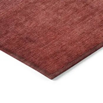 8' X 10' Navy Blue Red And Eggplant Ombre Washable Indoor Outdoor Area Rug