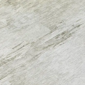 8' Ivory Beige And Taupe Round Abstract Washable Indoor Outdoor Area Rug